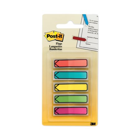 POST-IT Flag, 100Dp, Arrows, Bright, PK100 684ARR2